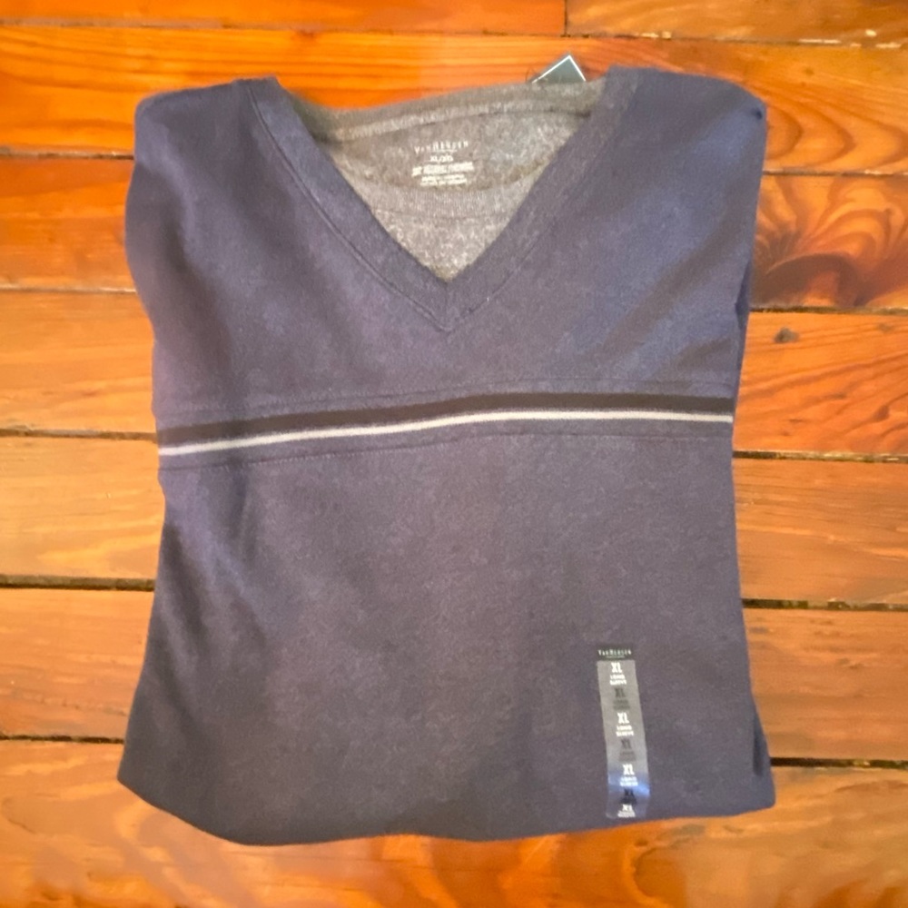 Van Heusen Layered Look Long Sleeve Shirt Size XL NWT